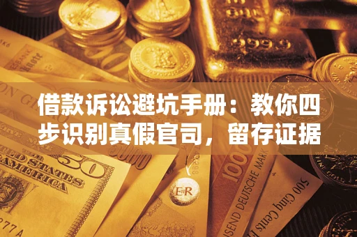 武汉借款诉讼避坑手册：教你四步识别真假官司，留存证据不踩雷