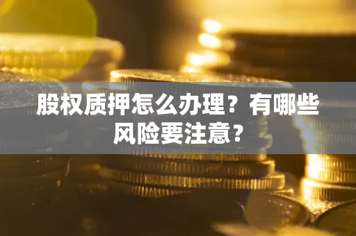 武汉股权质押怎么办理？有哪些风险要注意？