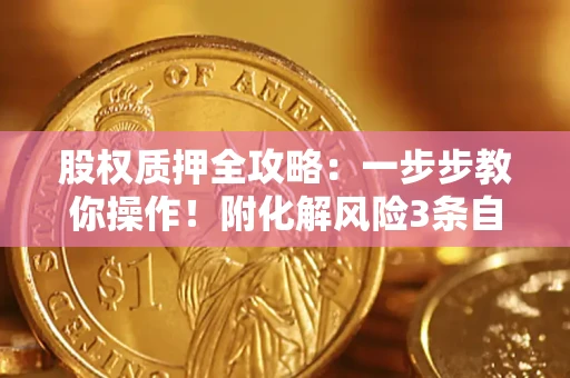 武汉股权质押全攻略：一步步教你操作！附化解风险3条自救法则