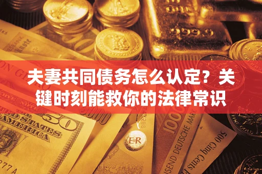 武汉夫妻共同债务怎么认定？关键时刻能救你的法律常识