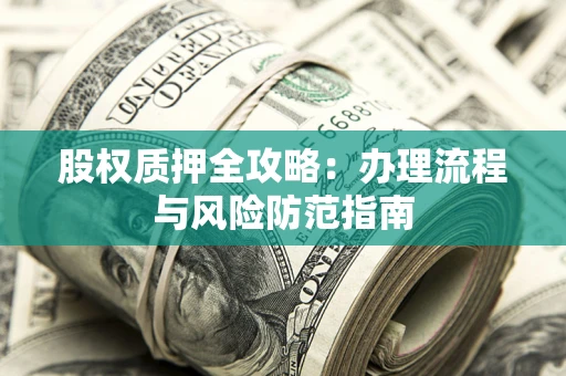 武汉股权质押全攻略：办理流程与风险防范指南
