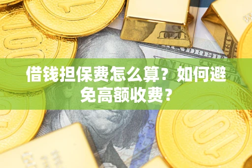 武汉借钱担保费怎么算？如何避免高额收费？